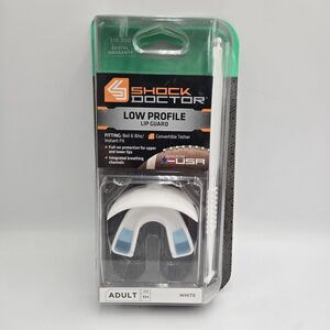 Shock Doctor Low Profile Mouth Guard Lip Guard Adult Size For Sports Football US